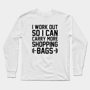 Shopping Bags Long Sleeve T-Shirt